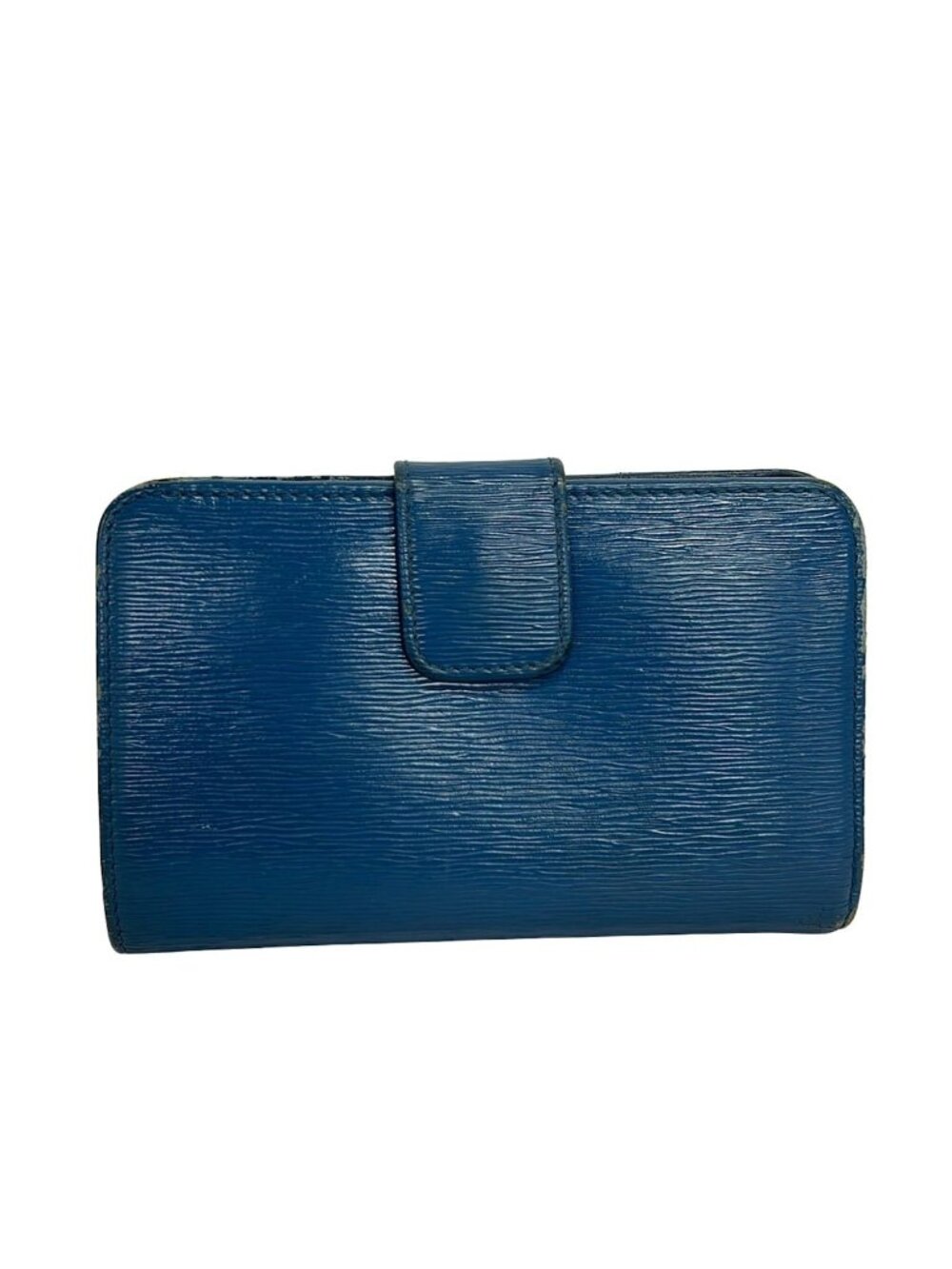 Prada Blue Leather Wallet - Picture 2 of 10